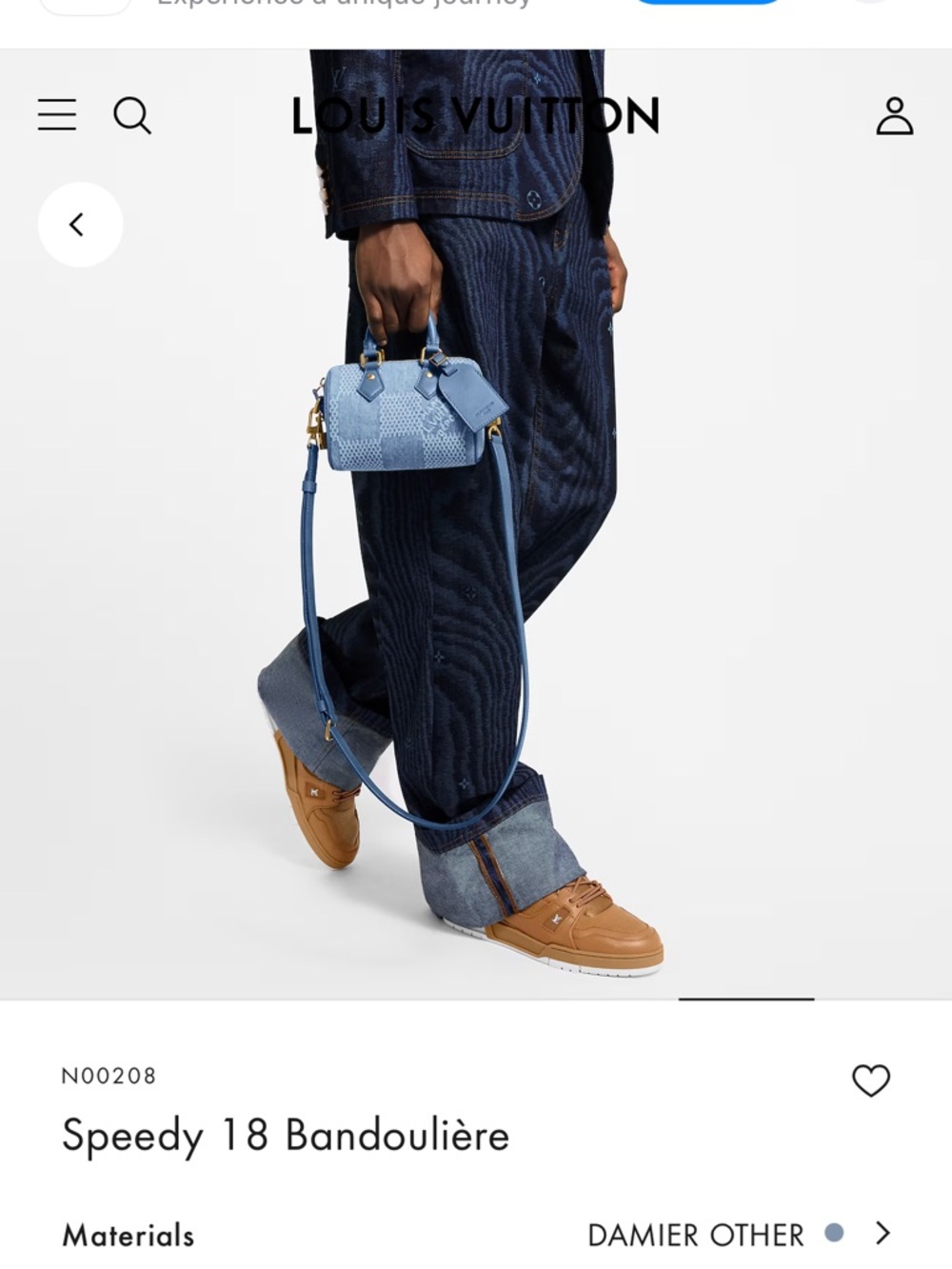 🩵 Louis Vuitton Speedy 18 Bandoulière, Never Worn 🩵 - Picture 14 of 16
